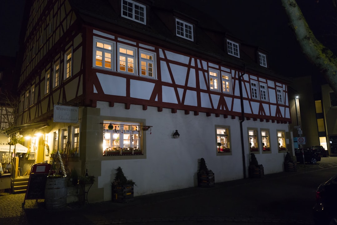 Blick in den Gasthof zur Linde